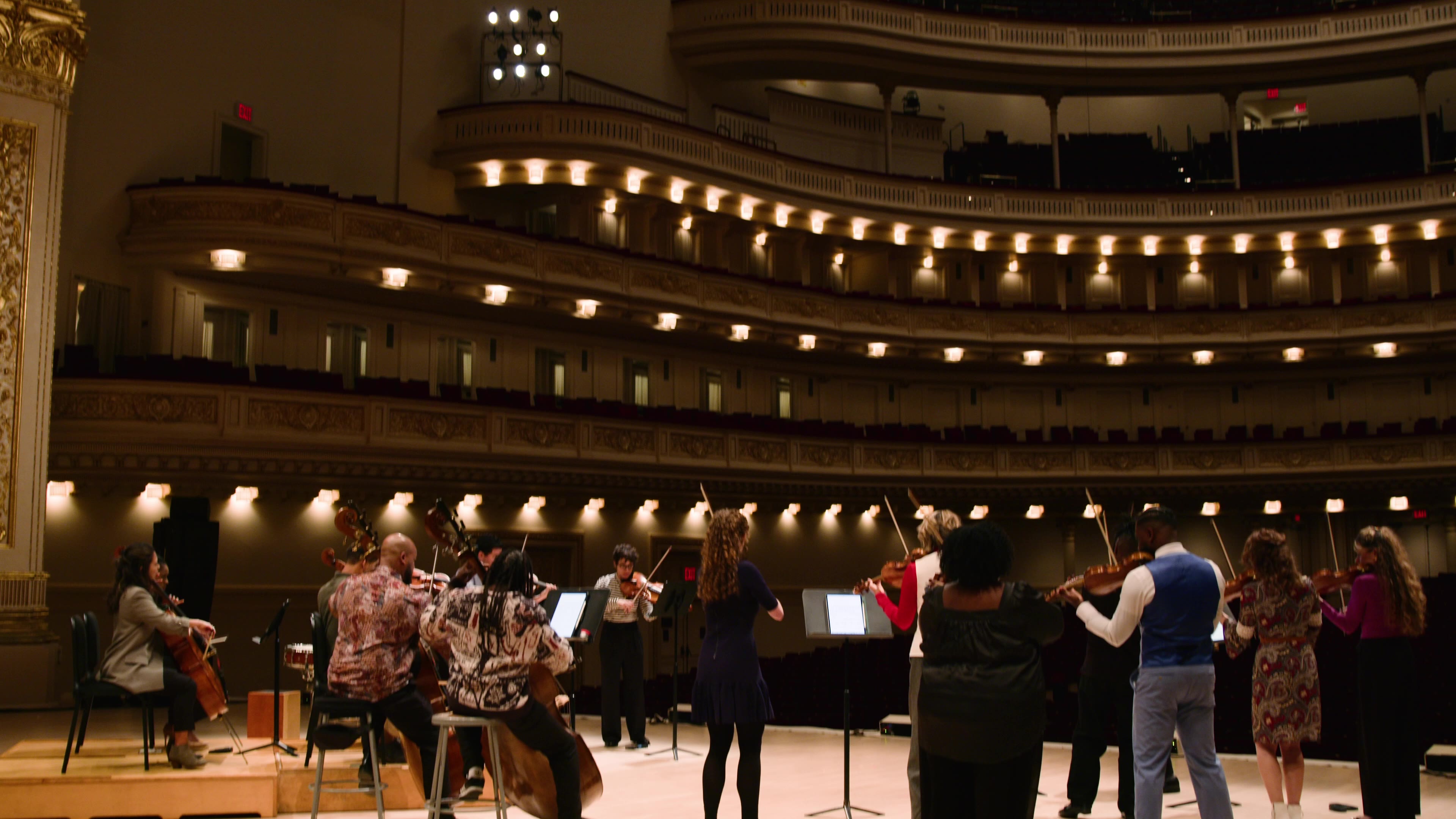 Carnegie Hall — Sphinx Virtuosi performance captured by 42 Productions